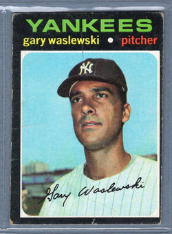 1971 Topps #277 Gary Waslewski  VG-EX  SB1