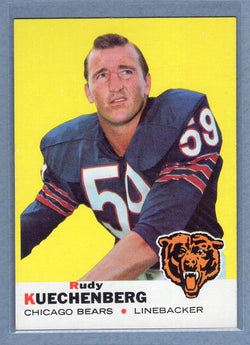 1969 Topps #117 Rudy Kuechenberg (a) EX-MT  GO801