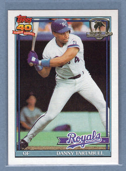 1991 Topps Desert Shield #90 Danny Tartabull  NM  GO600