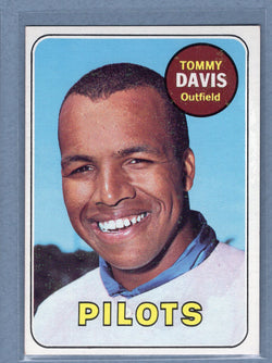 1969 Topps #135 Tommy Davis (a) EX-MT  GO700