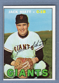 1967 Topps #368 Jack Hiatt EX-MT  GO390