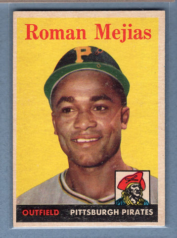1958 Topps #452 Roman Mejias EX  GO129