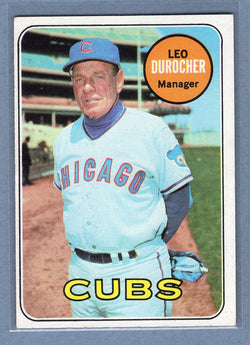 1969 Topps #147 Leo Durocher (HOF) EX-MT  GOY