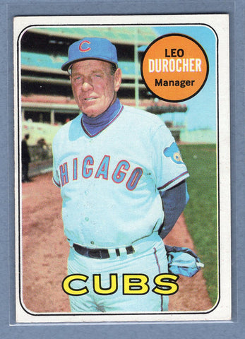 1969 Topps #147 Leo Durocher (HOF) EX-MT  GOY