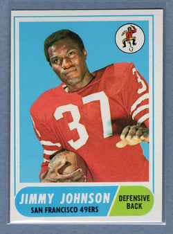 1968 Topps #61 Jimmy Johnson (HOF) EX-MT  GO155