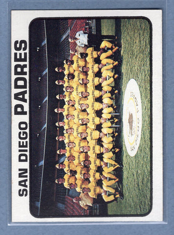 1973 Topps #316 San Diego Padres Team  EX-MT  GO550