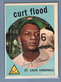 1959 Topps #353 Curt Flood EX   GO410