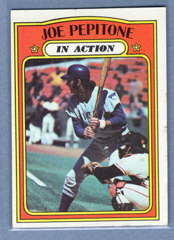 1972 Topps #304 Joe Pepitone IA  EX-MT  GO315