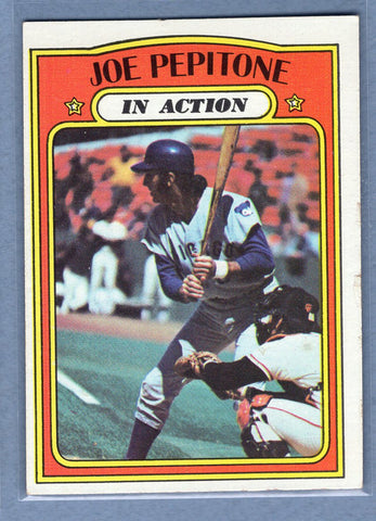 1972 Topps #304 Joe Pepitone IA  EX-MT  GO315