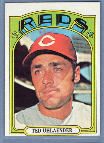 1972 Topps #614 Ted Uhlaender Ex-Nm