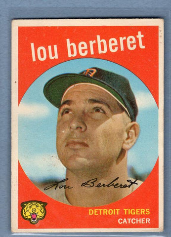1959 Topps #96 Lou Berberet VG-EX    Set Break A