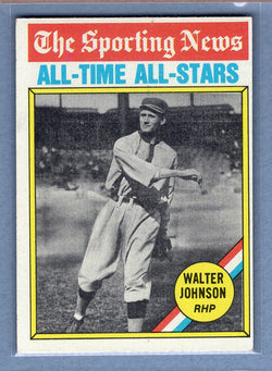 1976 Topps #349 Walter Johnson (HOF)  (b) EX-MT  GO450