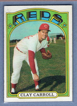 1972 Topps #311 Clay Carroll  EX  GO315