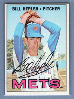 1967 Topps #144 Bill Hepler EX-MT  GO368