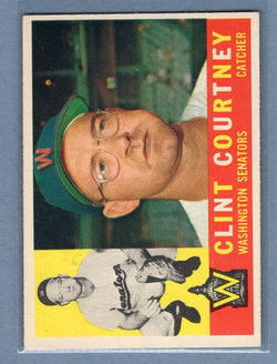 1960 Topps #344 Clint Courtney EX-MT   GO340