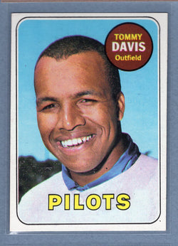 1969 Topps #135 Tommy Davis (c) EX-MT  GO700