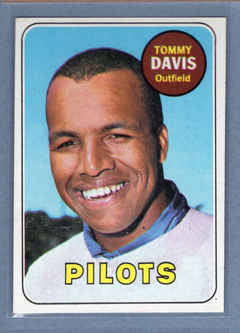 1969 Topps #135 Tommy Davis (c) EX-MT  GO700