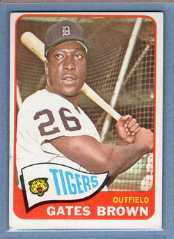 1965 Topps #19 Gates Brown (b) VG-EX  GO375