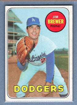 1969 Topps #241 Jim Brewer (b) EX  GO602
