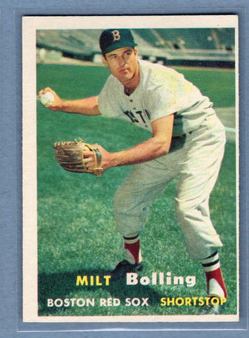 1957 Topps #131 Milt Bolling(1) VG-EX  GO295
