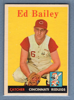 1958 Topps #330 Ed Bailey  EX  GO387