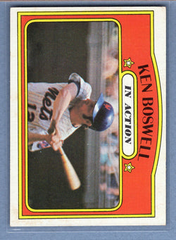 1972 Topps #306 Ken Boswell IA EX  GO500