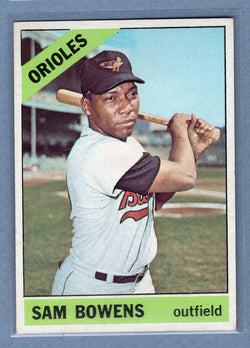 1966 Topps #412 Sam Bowens EX  GO300