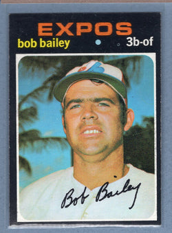 1971 Topps #157 Bob Bailey  (a) EX-MT  GO340