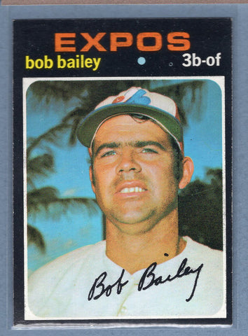 1971 Topps #157 Bob Bailey  (a) EX-MT  GO340