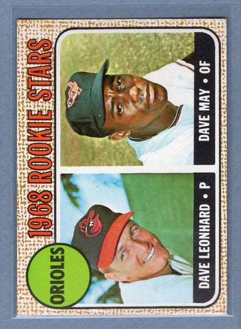1968 Topps #56 Orioles Rookies (c)  EX-MT  GO550