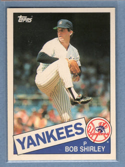 1985 Topps Tiffany #328 Bob Shirley NM
