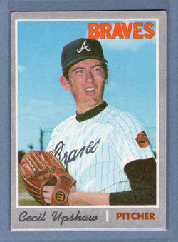 1970 Topps #295 Cecil Upshaw  EX  GO695