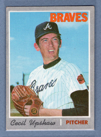 1970 Topps #295 Cecil Upshaw  EX  GO695