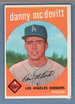 1959 Topps #364 Danny McDevitt EX-MT  GO73