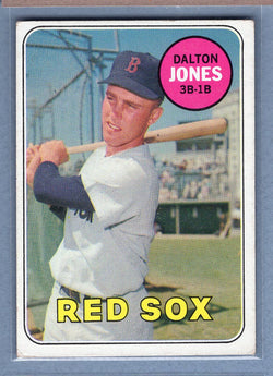 1969 Topps #457 Dalton Jones EX  GO350