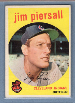 1959 Topps #355 Jimmy Piersall EX   GO410