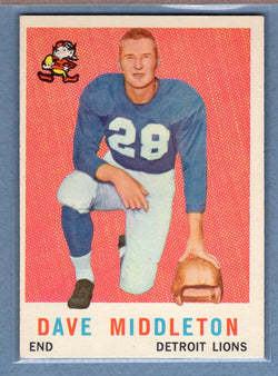 1959 Topps #113 Dave Middleton EX  GO138