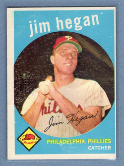 1959 Topps #372 Jim Hegan EX-MT  GO73