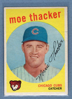 1959 Topps #474 Moe Thacker EX  GO213