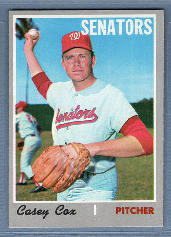 1970 Topps #281 Casey Cox  EX-MT  SB2