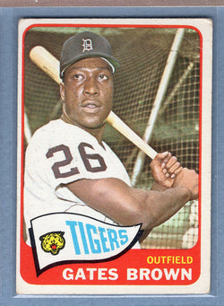 1965 Topps #19 Gates Brown (c) VG  GO375