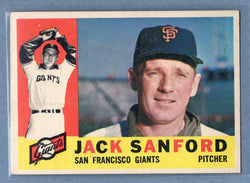 1960 Topps #165 Jack Sanford EX-MT  GO522