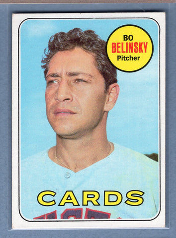 1969 Topps #366 Bo Belinsky EX  GO477