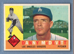1960 Topps #333 Danny McDevitt EX-MT  GO244