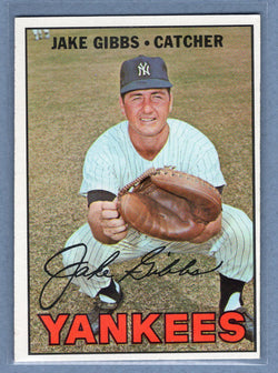 1967 Topps #375 Jake Gibbs EX-MT  GO360