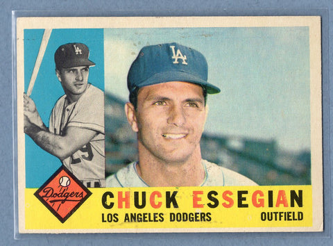 1960 Topps #166 Chuck Essegian EX-MT  GO522