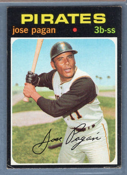 1971 Topps #282 Jose Pagan  EX  GO747