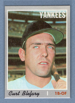 1970 Topps #297 Curt Blefary  EX  GO695