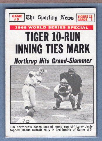 1969 Topps #167 World Series Game 6 EX  GOY
