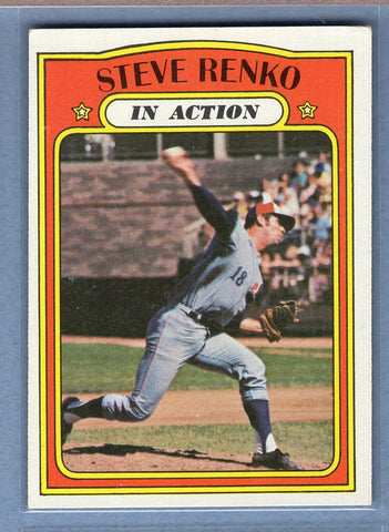 1972 Topps #308 Steve Renko IA EX  GO500